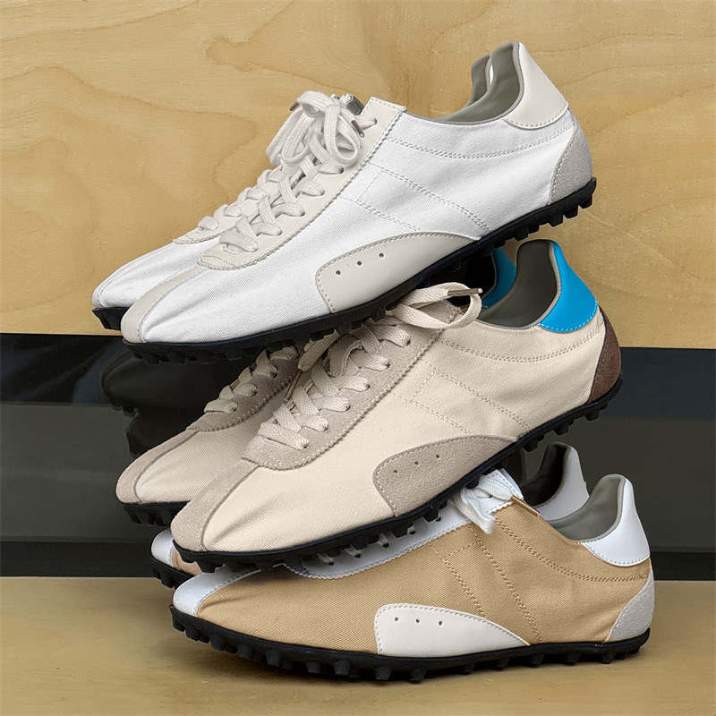 Mens Fashion Trainers - Męskie tenisówki płócienne, casualowe, modne buty