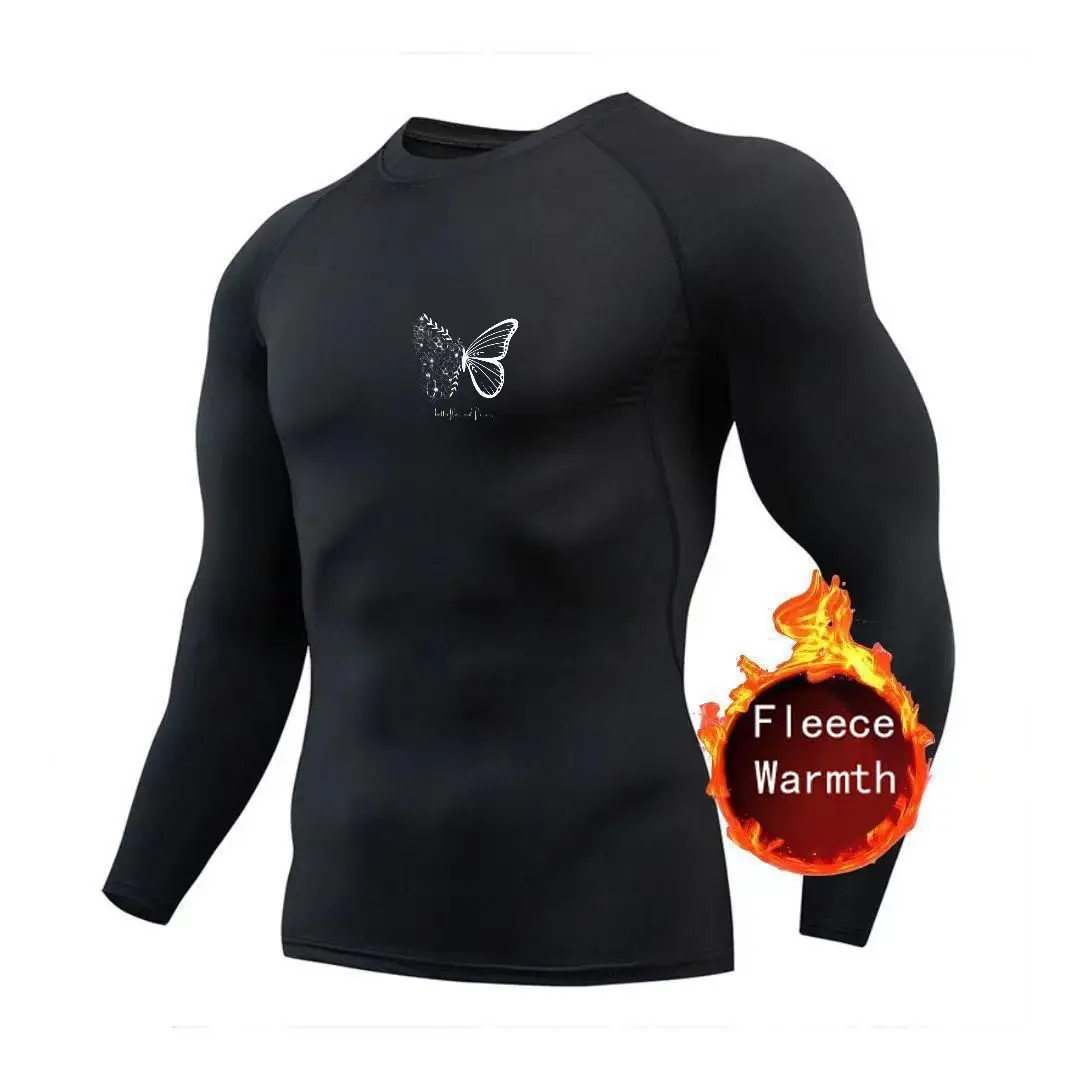 Men'S Fashion T Shirts - Gładkie, bawełniane koszulki z długim rękawem,