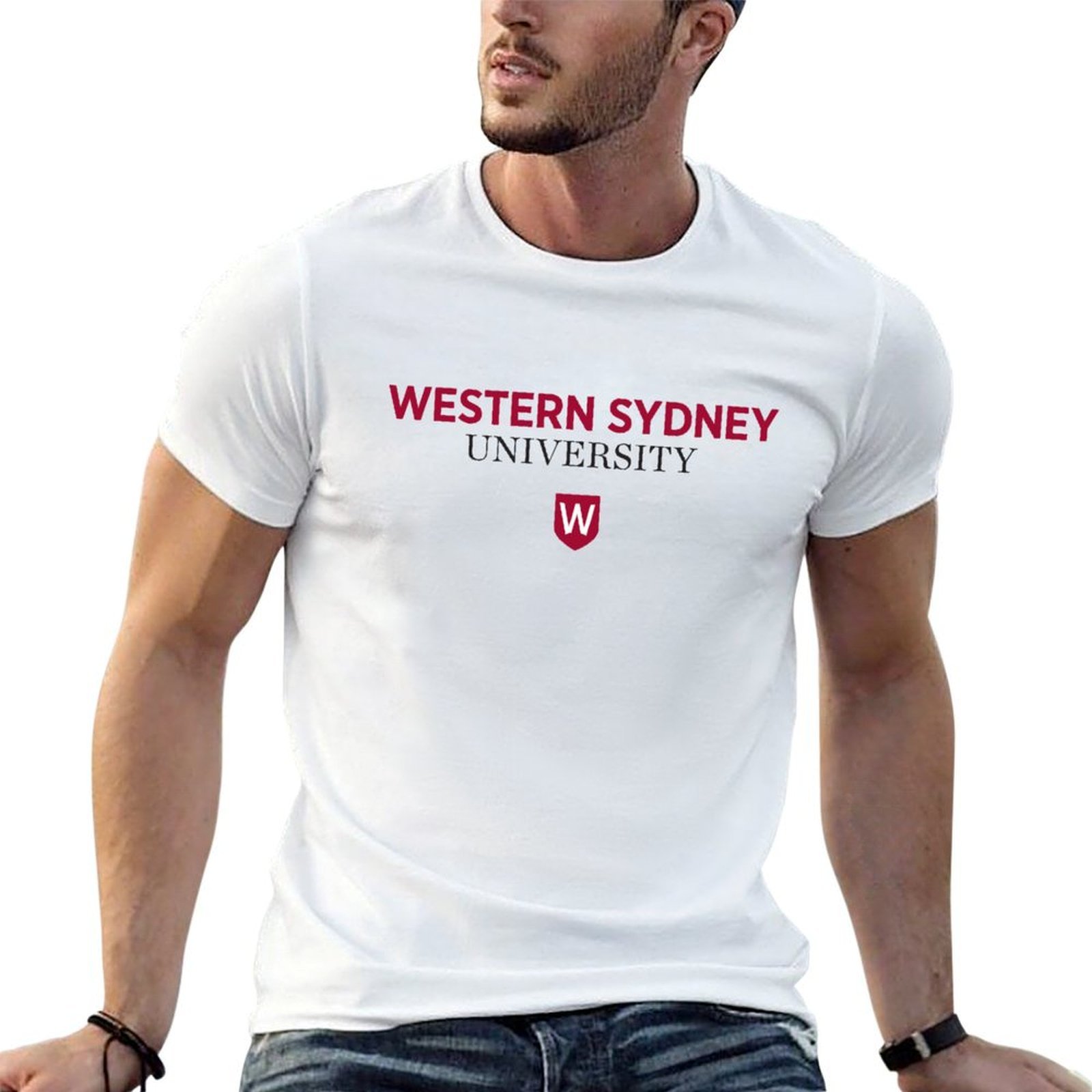 Men'S Fashion Sydney - Koszulka Western Sydney University, koszulki w