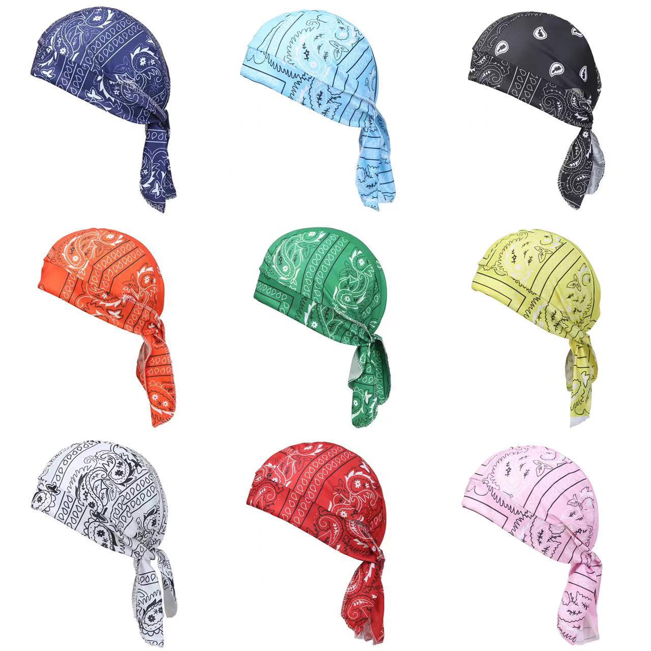 Men'S Fashion With Hat - Męska bandana, chusta na rower, chustka