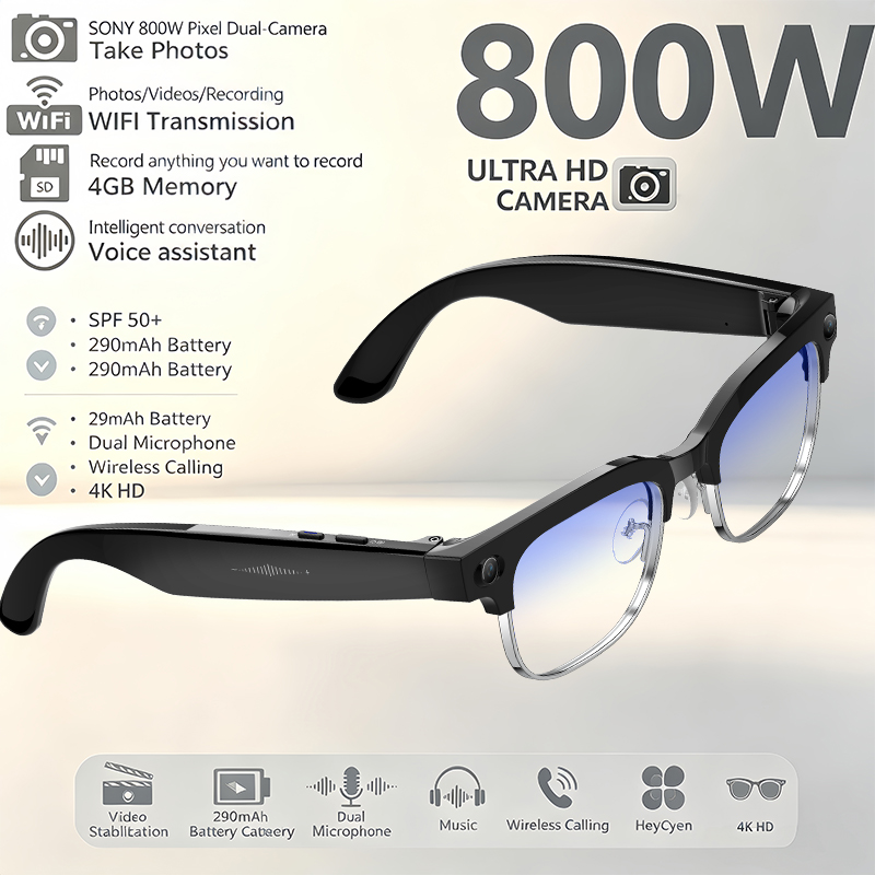Men'S Fashion Videos - Inteligentne okulary 2026 z nową aktualizacją,