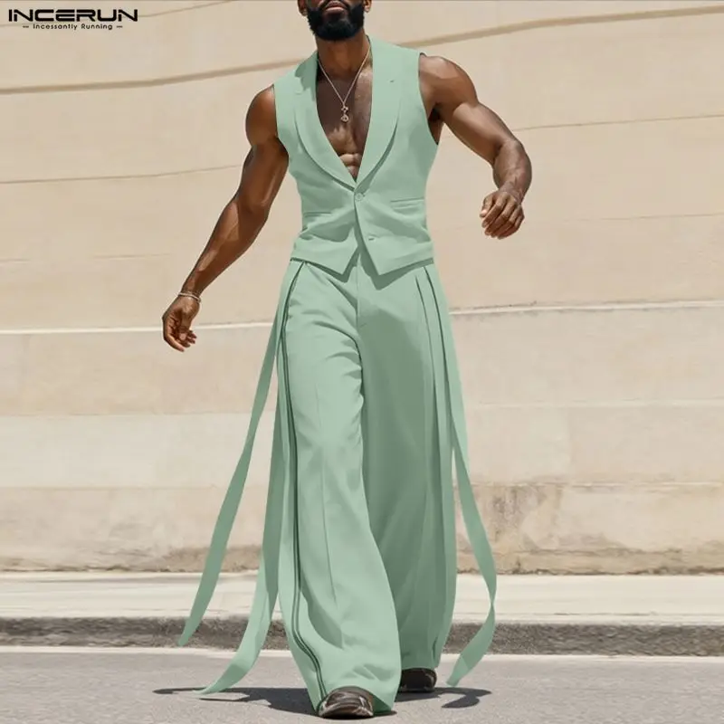 INCERUN Męskie Komplety Jednol – Mens Fashion Summer recenzja i cena