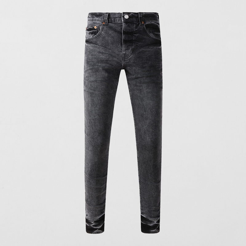 Męskie jeansy slim fit z elast – Men'S Fashion Grey Jeans recenzja i cena