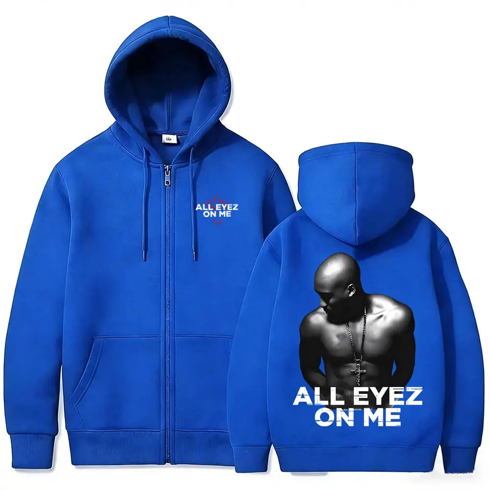 Bluza z kapturem i zamkiem bły – Mens Fashion Zip Up Hoodies recenzja i cena