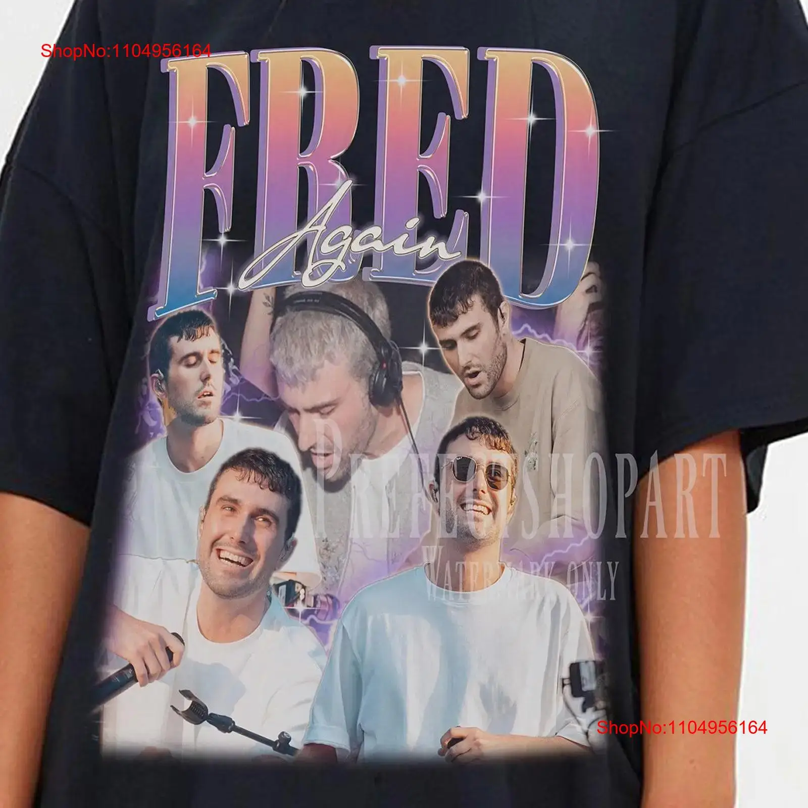Koszulka Fred Again Merch Vint – Poster Men Fashion recenzja i cena