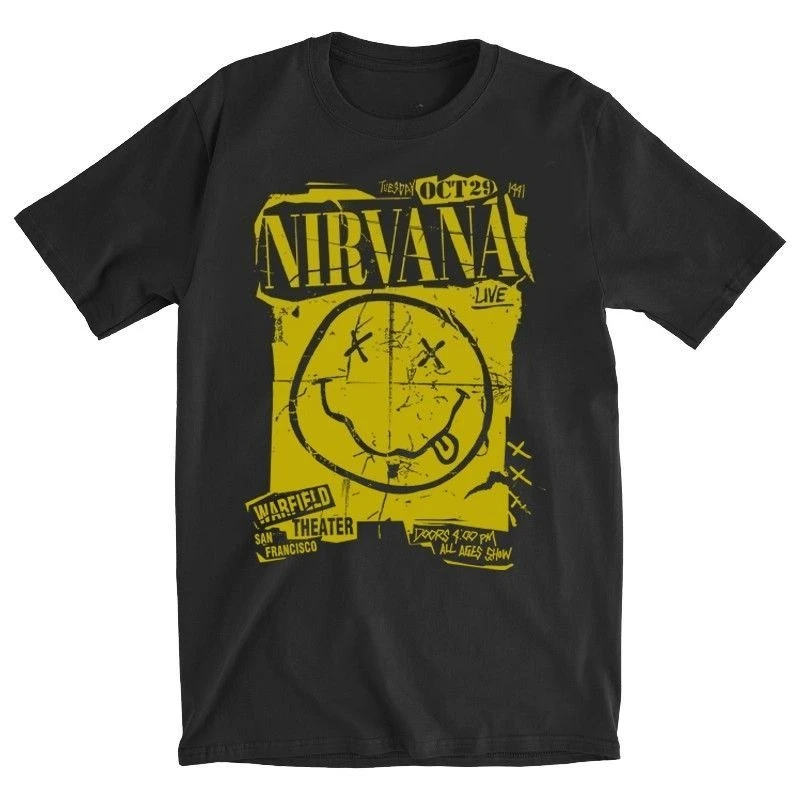 Nirvana Nevermind – zabawny, k – Poster Men Fashion recenzja i cena