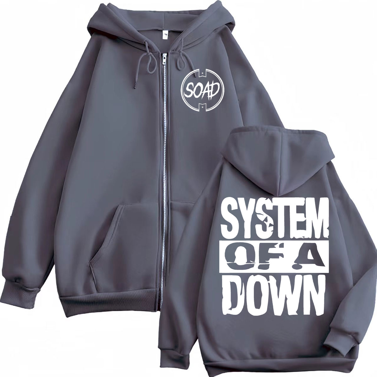 Bluza z kapturem na zamek z na – Mens Fashion Zip Up Hoodies recenzja i cena