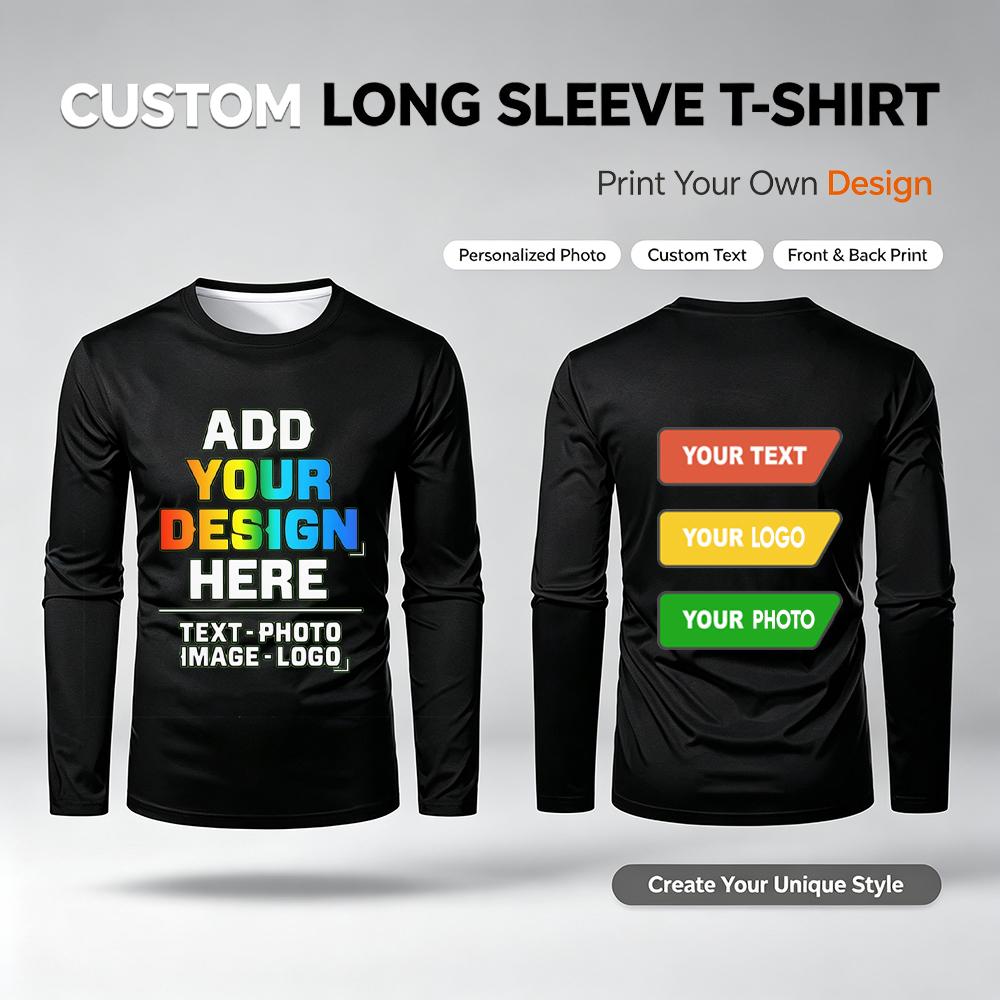 Koszulka z własnym logo i zdję – Men'S Fashion T Shirts recenzja i cena