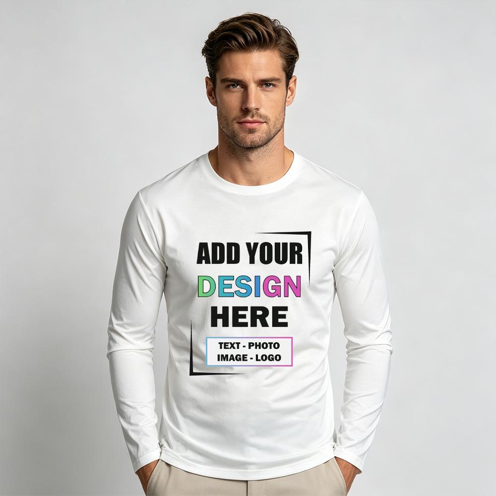Koszulka z własnym logo i zdję – Men'S Fashion T Shirts recenzja i cena