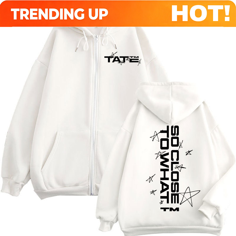Bluza z kapturem Tate McRae So – Mens Fashion Zip Up Hoodies recenzja i cena