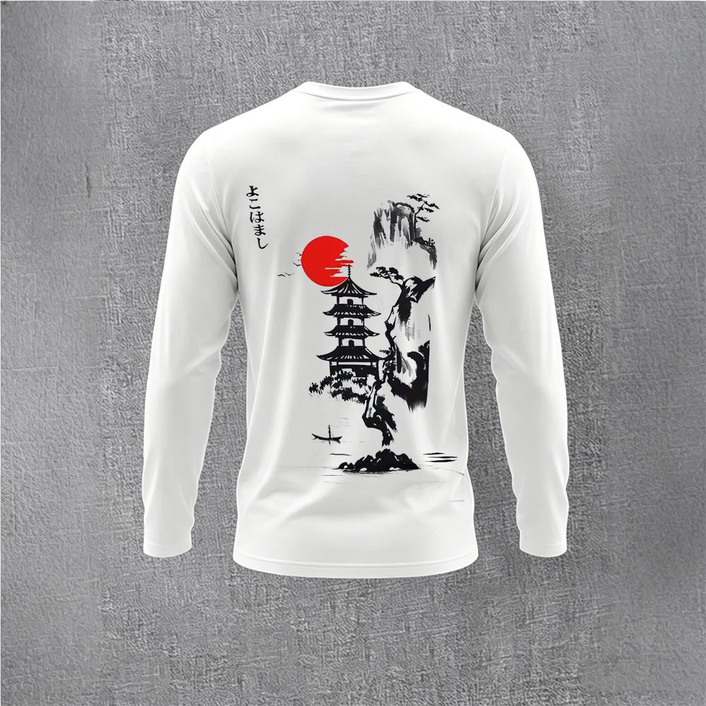 Męska koszulka z długim rękawe – Men'S Fashion T Shirts recenzja i cena