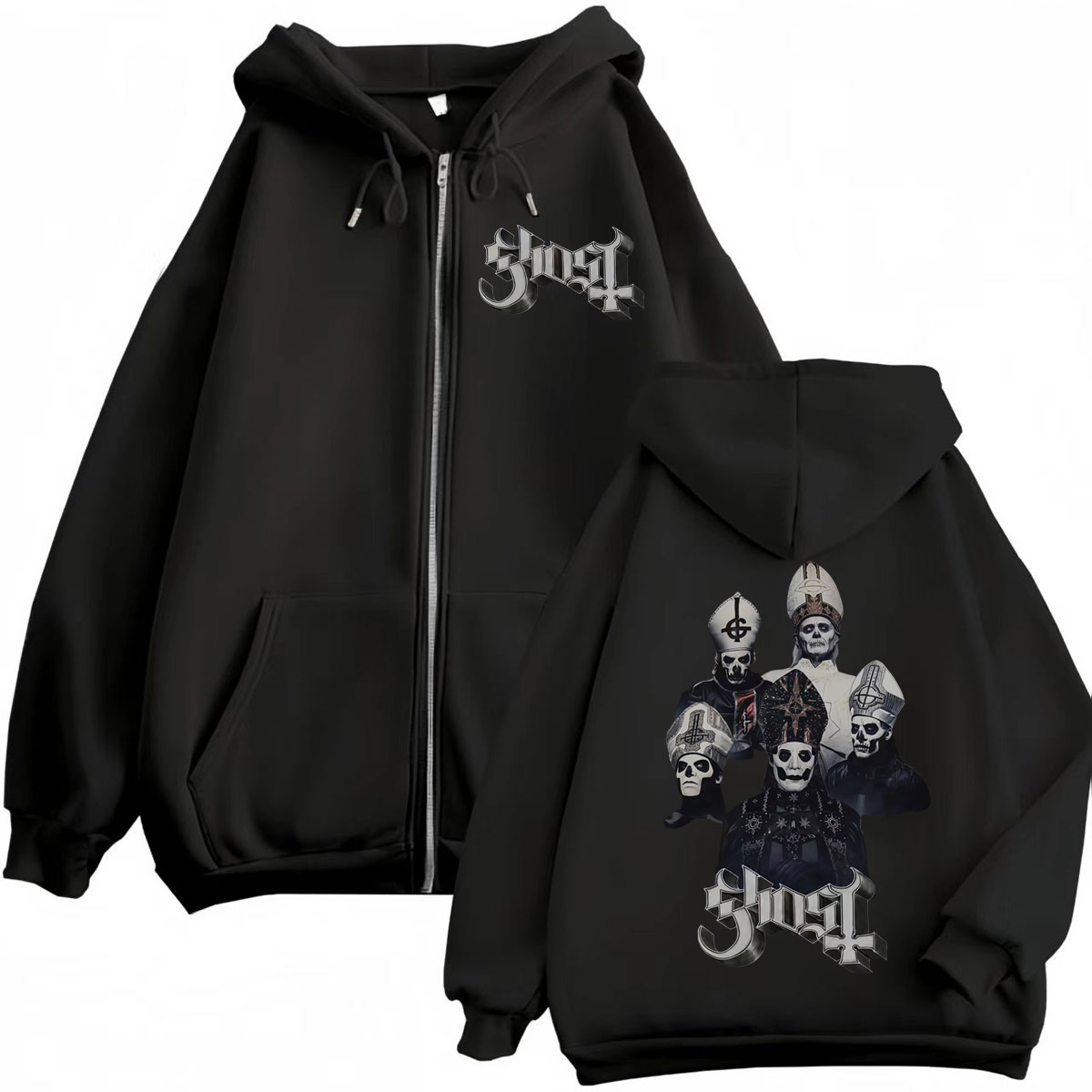 Wyprzedaż! Bluza z kapturem Gh – Mens Fashion Zip Up Hoodies recenzja i cena