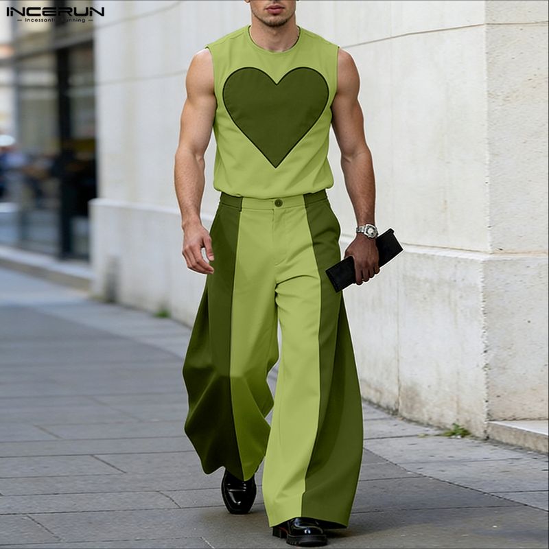 INCERUN Męskie Komplety: Bezrę – Mens Fashion Summer recenzja i cena