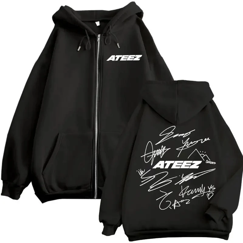 Bluza z kapturem i zamkiem bły – Mens Fashion Zip Up Hoodies recenzja i cena
