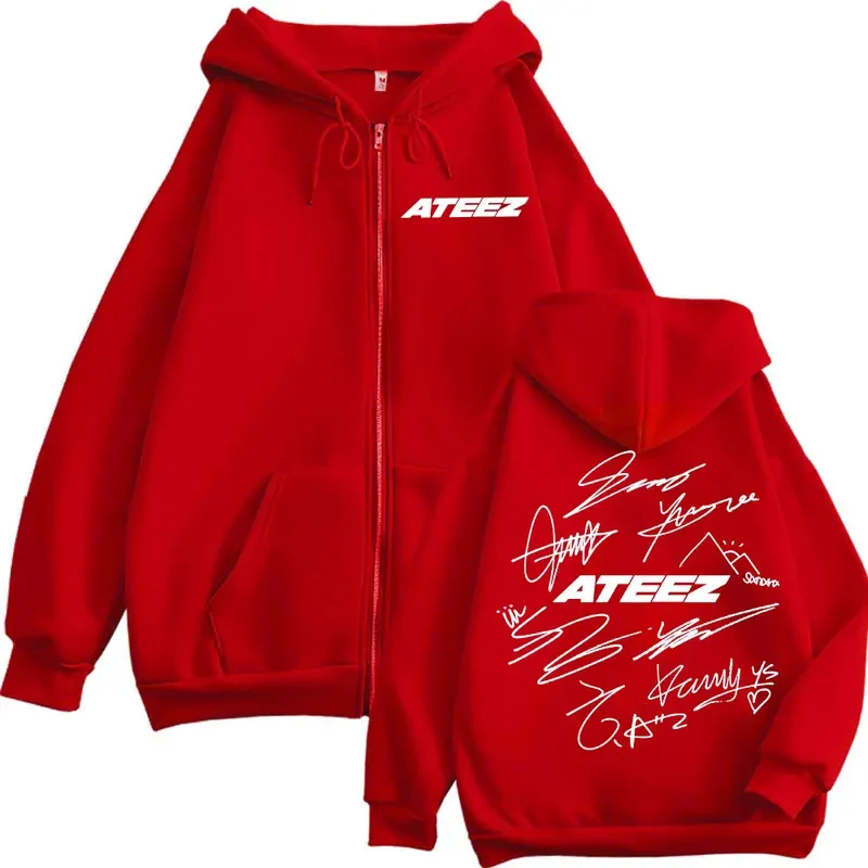 Bluza z kapturem i zamkiem bły – Mens Fashion Zip Up Hoodies recenzja i cena