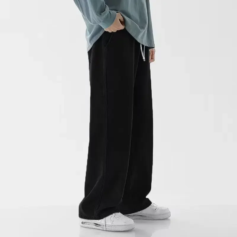 Męskie jeansy w stylu koreańsk – Men'S Fashion Grey Jeans recenzja i cena