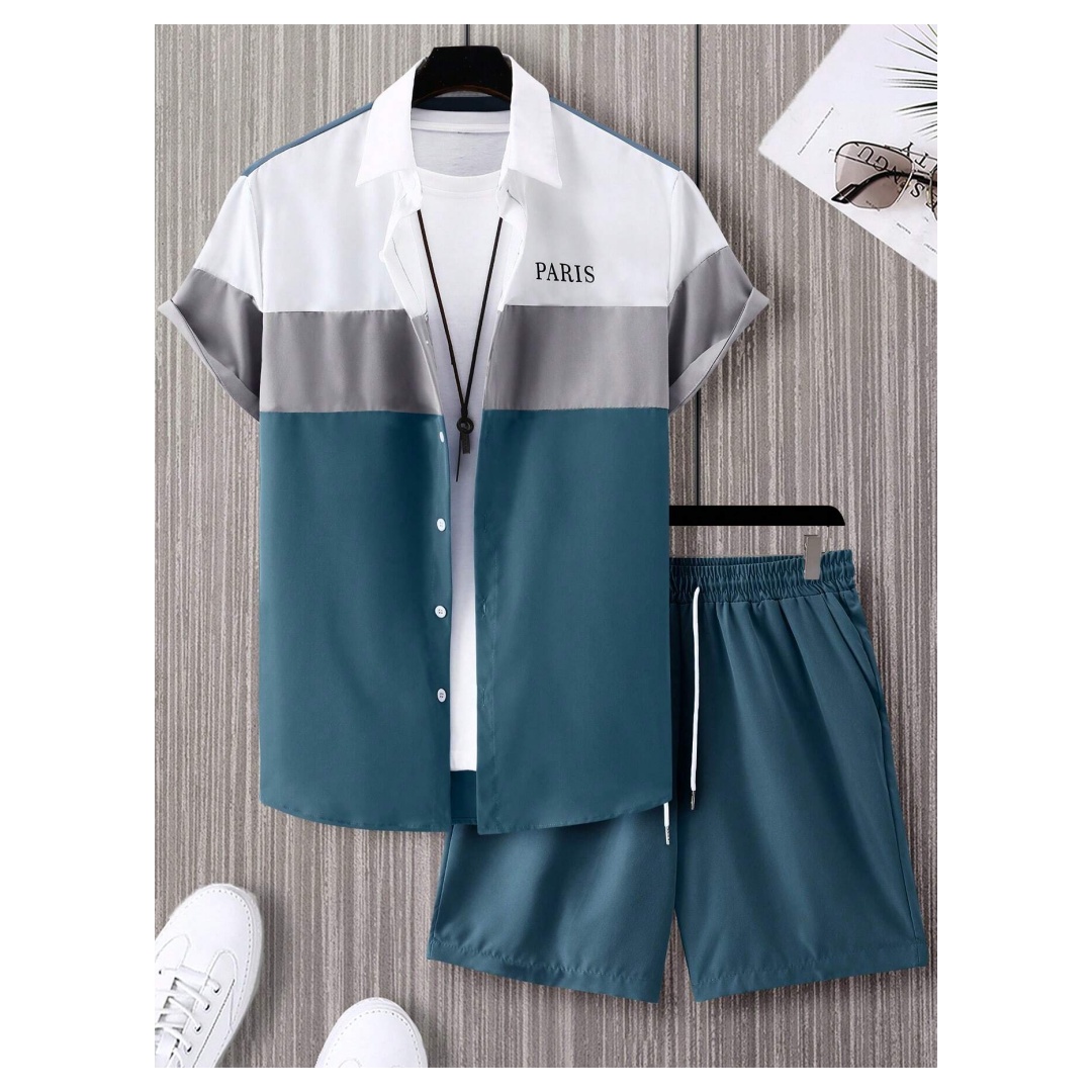 Męski garnitur modny, niebiesk – Mens Fashion Clothes recenzja i cena