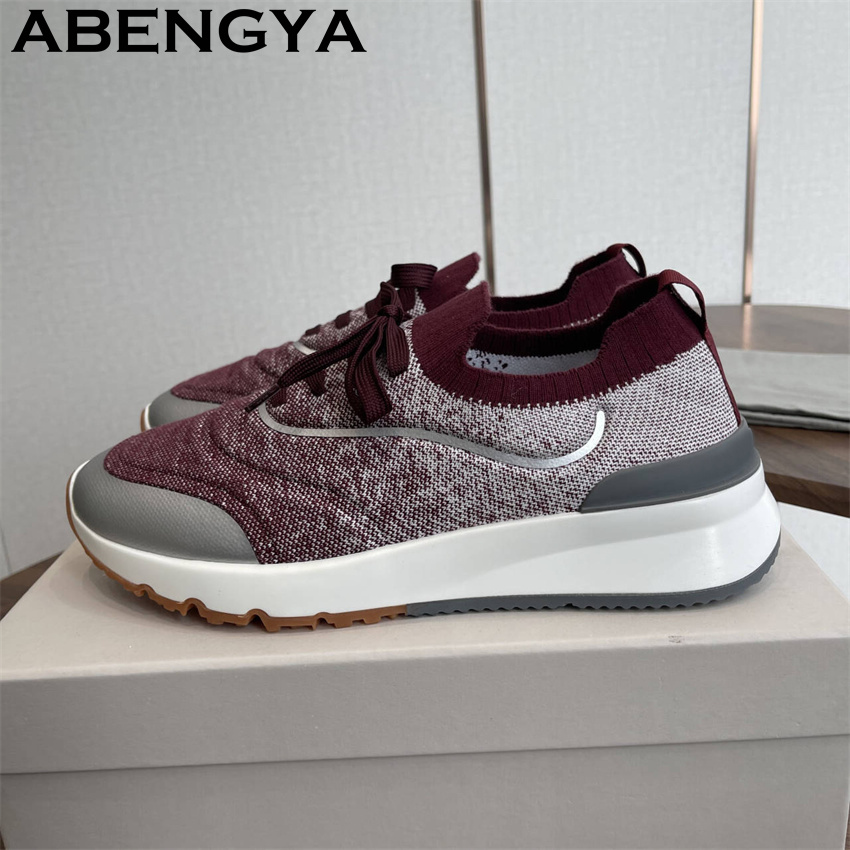 Męskie, wielokolorowe, dzierga – Mens Fashion Trainers recenzja i cena