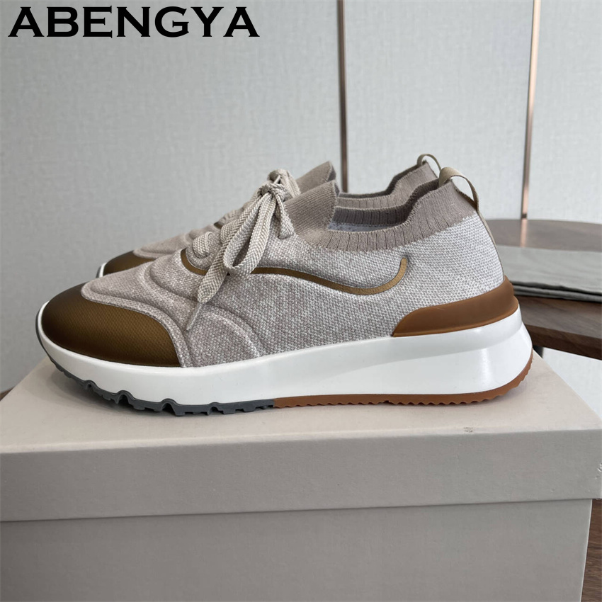 Męskie, wielokolorowe, dzierga – Mens Fashion Trainers recenzja i cena